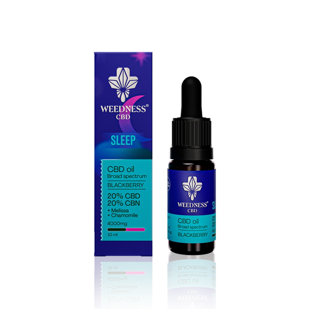 Sleep CBD Oil 20% + CBN 20% | Blackberry 10ml